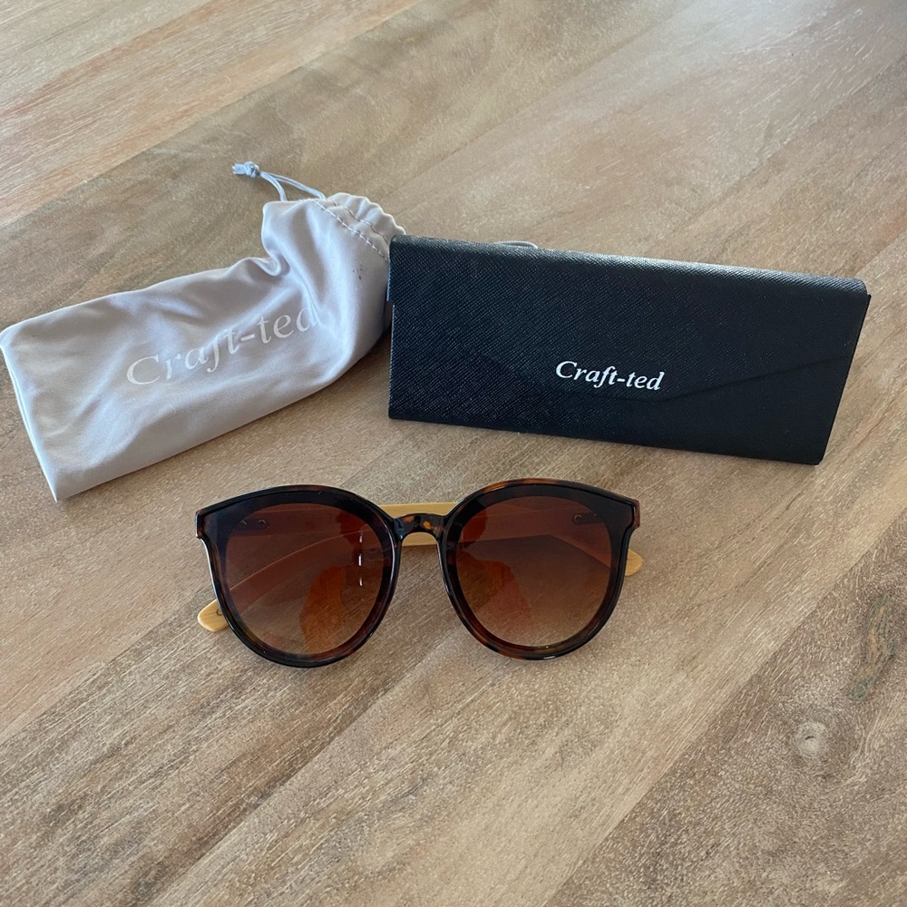 Craft-Ted tortoise shell sunglasses
